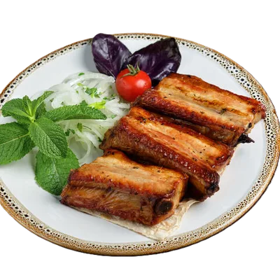 Шашлык из свиных ребрышек