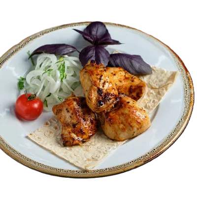 Шашлык из куриного филе