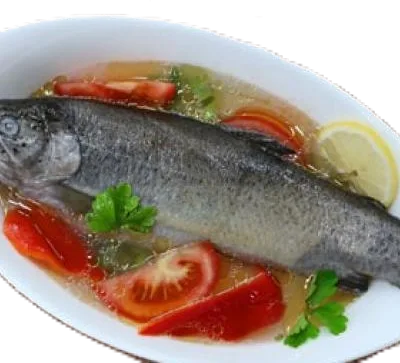 Форель отварная или запеченная